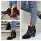 VelvetBloom™ - Chic spets och ankelklackar