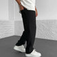 Ribbed Tube Leg Trousers